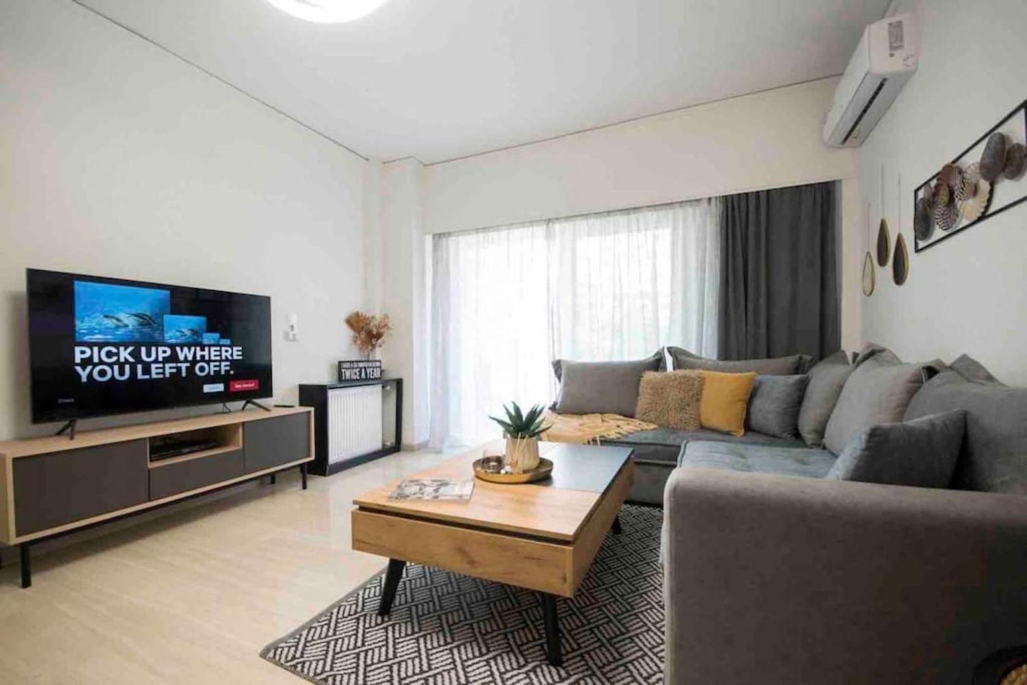 Alkuoni Lux Flat At Pfaliro Atene Esterno foto